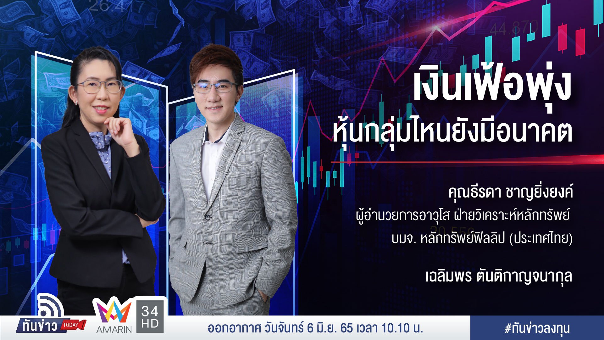 เงินเฟ้อพุ่ง หุ้นกลุ่มไหนยังมีอนาคต