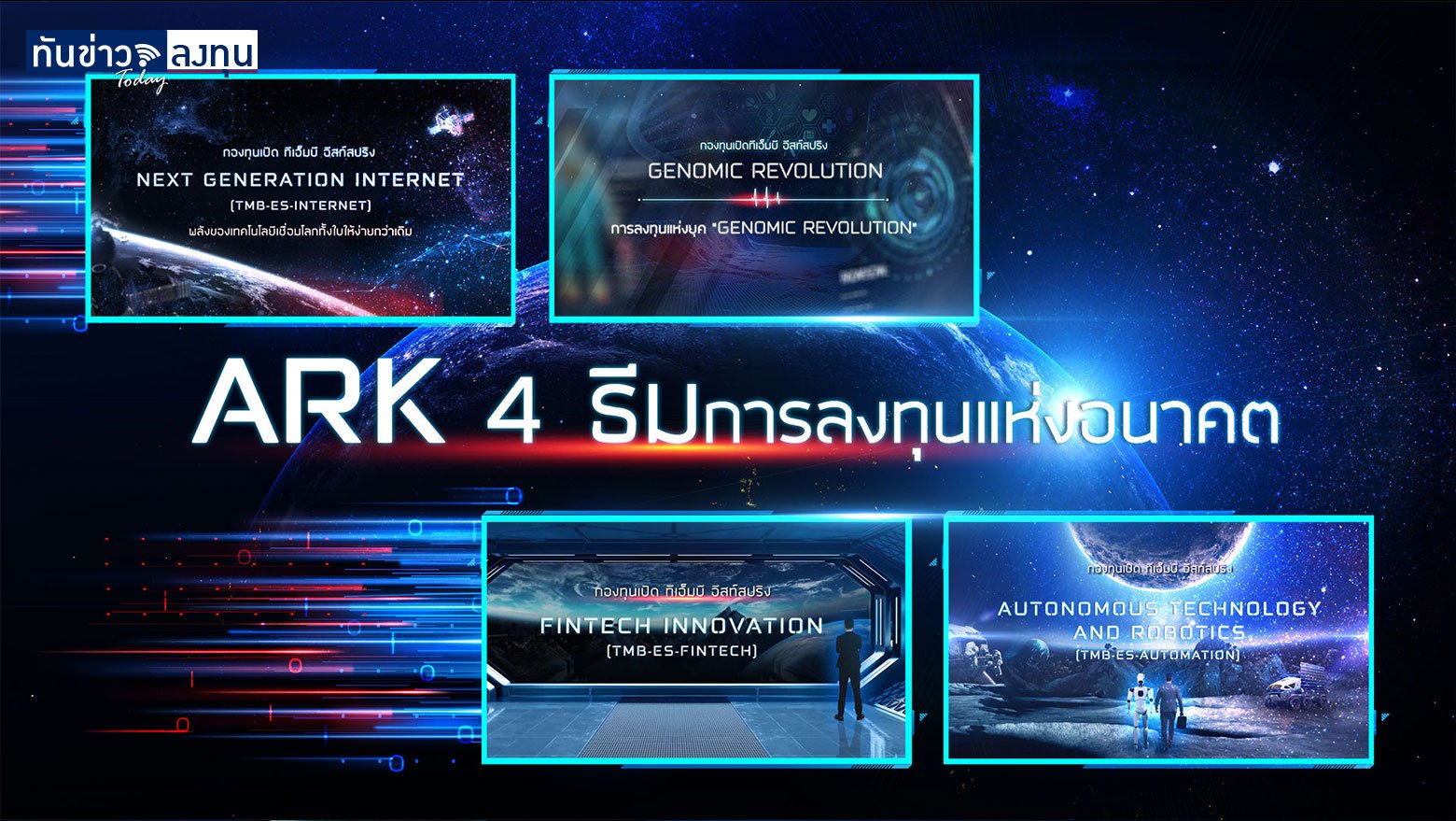 ARK การลงทุนที่พร้อมแล้วสำหรับโลกอนาคต