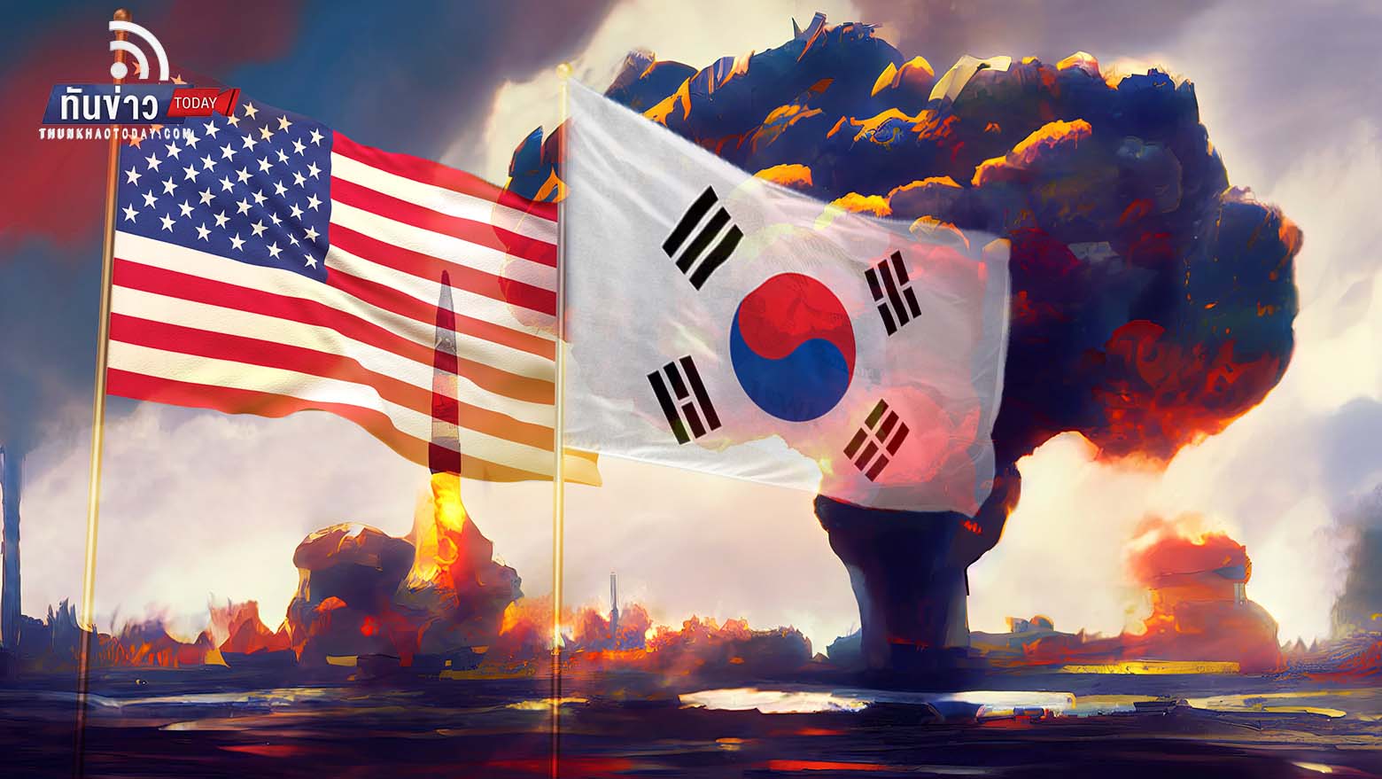 เกาหลีใต้-กองทัพสหรัฐฯ ระดมยิงขีปนาวุธไปทะเลญี่ปุ่น ตอบโต้เกาหลีเหนือที่ยิงขีปนาวุธข้ามเกาะฮอกไกโดเมื่อวานนี้